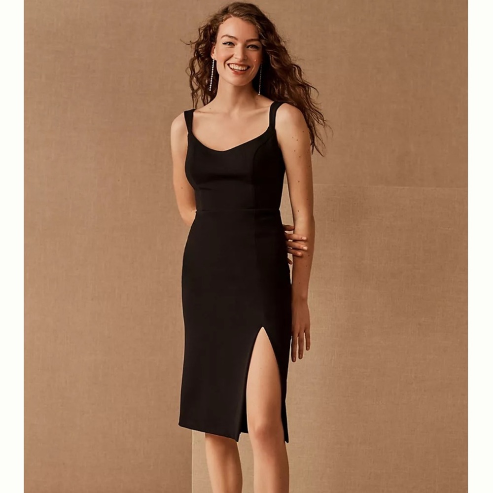 BHLDN Ana Crepe Midi Dress 2